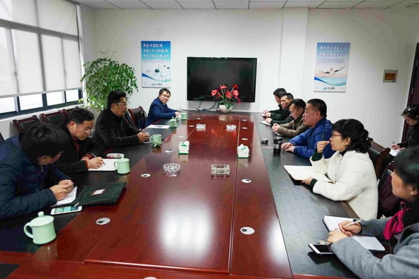 市政府副市長陳景飛走訪麗水市中立建筑工程有限公司